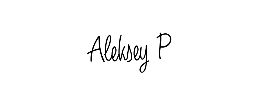 if you are searching for the best signature style for your name Aleksey P. so please give up your signature search. here we have designed multiple signature styles  using Angelique-Rose-font-FFP. Aleksey P signature style 5 images and pictures png