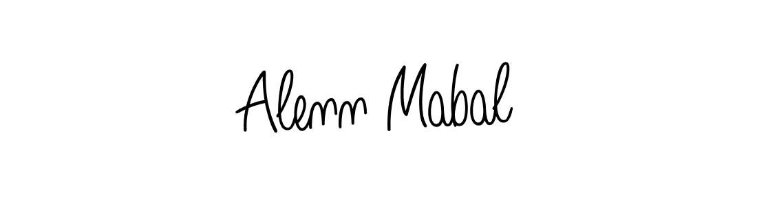 Also we have Alenn Mabal name is the best signature style. Create professional handwritten signature collection using Angelique-Rose-font-FFP autograph style. Alenn Mabal signature style 5 images and pictures png