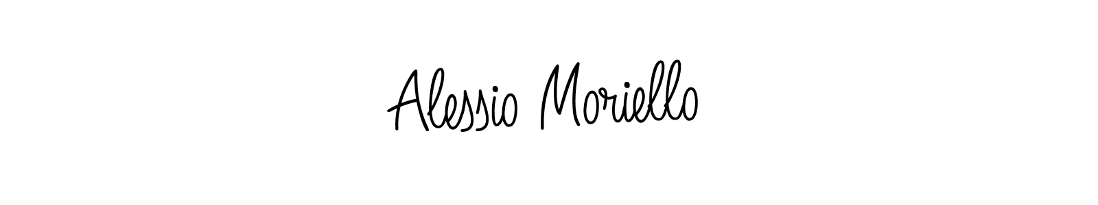 How to Draw Alessio Moriello signature style? Angelique-Rose-font-FFP is a latest design signature styles for name Alessio Moriello. Alessio Moriello signature style 5 images and pictures png