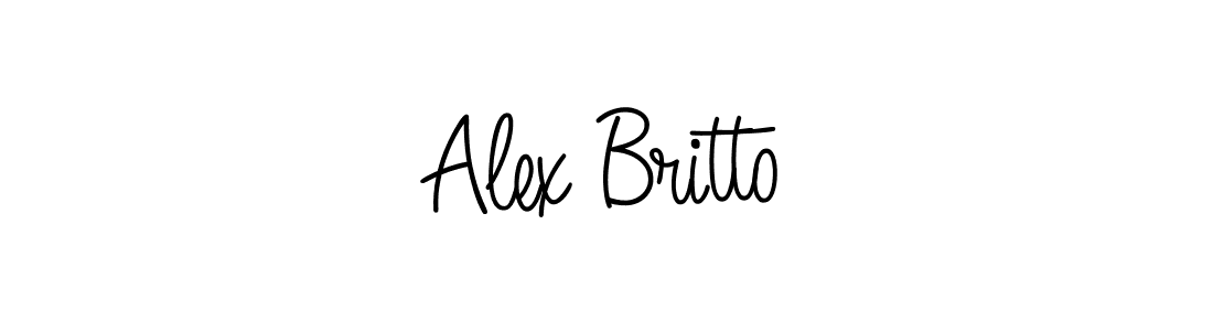 Create a beautiful signature design for name Alex Britto. With this signature (Angelique-Rose-font-FFP) fonts, you can make a handwritten signature for free. Alex Britto signature style 5 images and pictures png