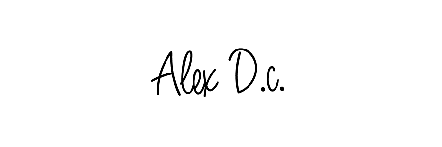 Also we have Alex D.c. name is the best signature style. Create professional handwritten signature collection using Angelique-Rose-font-FFP autograph style. Alex D.c. signature style 5 images and pictures png