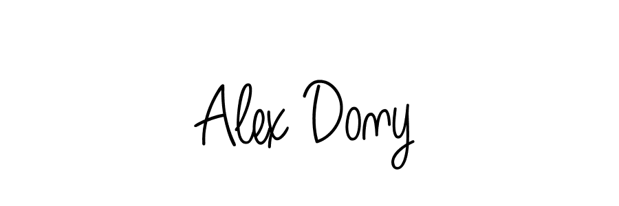 Make a beautiful signature design for name Alex Dony. Use this online signature maker to create a handwritten signature for free. Alex Dony signature style 5 images and pictures png