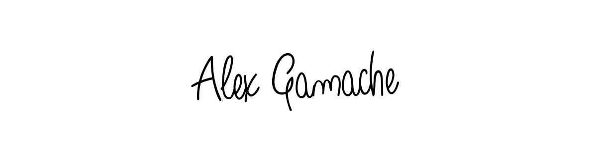 Check out images of Autograph of Alex Gamache name. Actor Alex Gamache Signature Style. Angelique-Rose-font-FFP is a professional sign style online. Alex Gamache signature style 5 images and pictures png