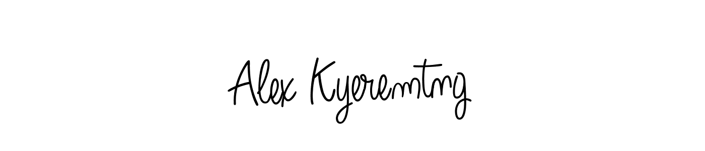 Similarly Angelique-Rose-font-FFP is the best handwritten signature design. Signature creator online .You can use it as an online autograph creator for name Alex Kyeremtng. Alex Kyeremtng signature style 5 images and pictures png