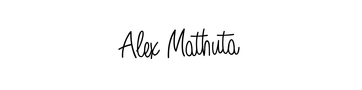 Angelique-Rose-font-FFP is a professional signature style that is perfect for those who want to add a touch of class to their signature. It is also a great choice for those who want to make their signature more unique. Get Alex Mathuta name to fancy signature for free. Alex Mathuta signature style 5 images and pictures png