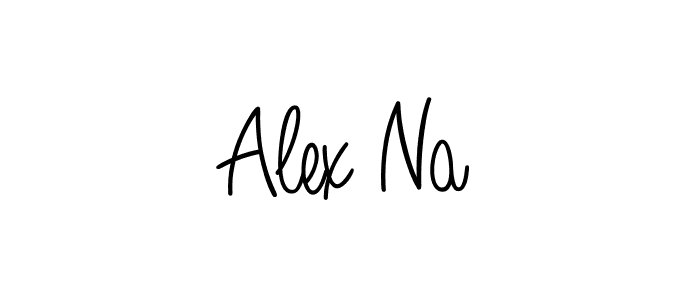 Best and Professional Signature Style for Alex Na. Angelique-Rose-font-FFP Best Signature Style Collection. Alex Na signature style 5 images and pictures png