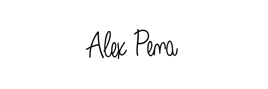 Angelique-Rose-font-FFP is a professional signature style that is perfect for those who want to add a touch of class to their signature. It is also a great choice for those who want to make their signature more unique. Get Alex Pena name to fancy signature for free. Alex Pena signature style 5 images and pictures png