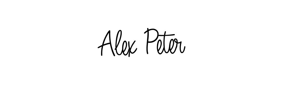 if you are searching for the best signature style for your name Alex Peter. so please give up your signature search. here we have designed multiple signature styles  using Angelique-Rose-font-FFP. Alex Peter signature style 5 images and pictures png