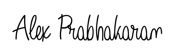 Create your official email sign-off with Alex Prabhakaran name in Angelique-Rose-font-FFP style. Crisp, clean, and perfectly legible across all screens. Alex Prabhakaran signature style 5 images and pictures png