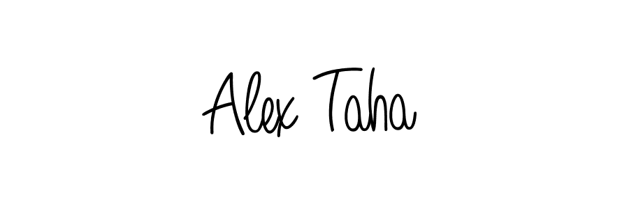 Make a beautiful signature design for name Alex Taha. Use this online signature maker to create a handwritten signature for free. Alex Taha signature style 5 images and pictures png