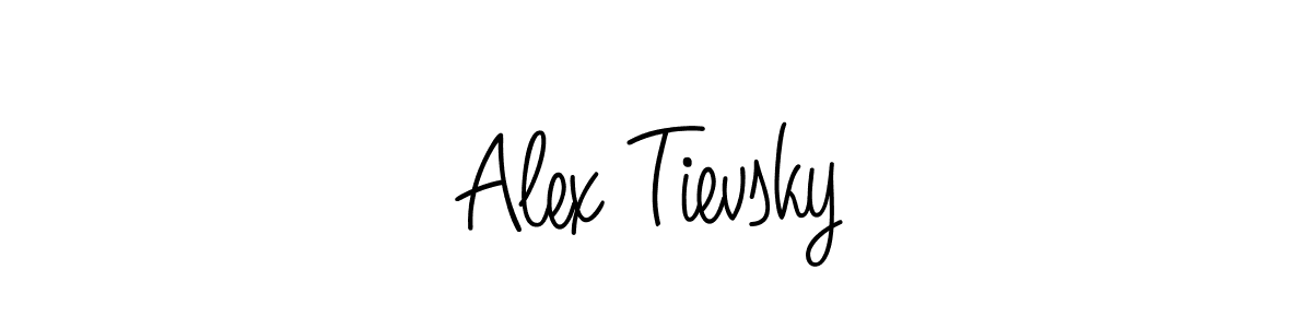 How to make Alex Tievsky name signature. Use Angelique-Rose-font-FFP style for creating short signs online. This is the latest handwritten sign. Alex Tievsky signature style 5 images and pictures png