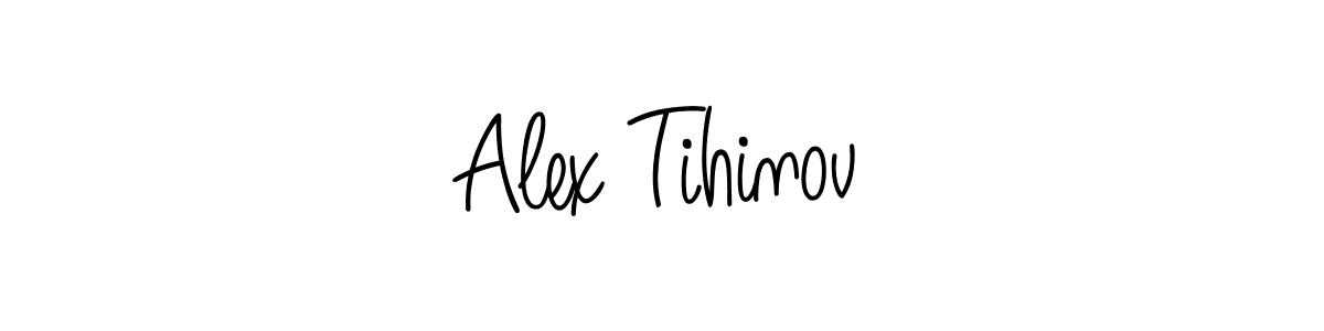 Best and Professional Signature Style for Alex Tihinov. Angelique-Rose-font-FFP Best Signature Style Collection. Alex Tihinov signature style 5 images and pictures png