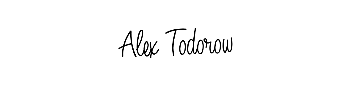 You can use this online signature creator to create a handwritten signature for the name Alex Todorow. This is the best online autograph maker. Alex Todorow signature style 5 images and pictures png