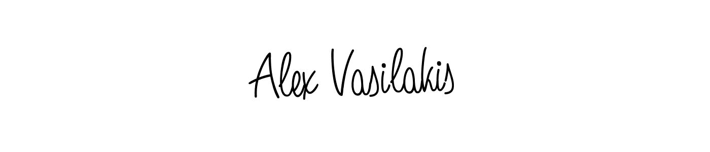 Also we have Alex Vasilakis name is the best signature style. Create professional handwritten signature collection using Angelique-Rose-font-FFP autograph style. Alex Vasilakis signature style 5 images and pictures png