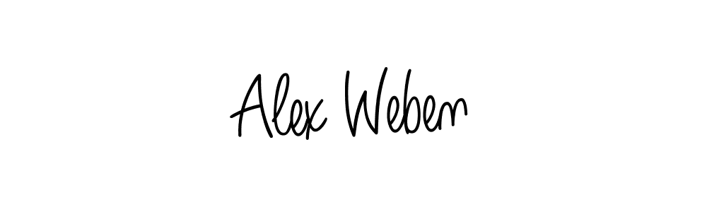 You can use this online signature creator to create a handwritten signature for the name Alex Weben. This is the best online autograph maker. Alex Weben signature style 5 images and pictures png