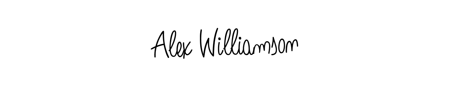 Create a beautiful signature design for name Alex Williamson. With this signature (Angelique-Rose-font-FFP) fonts, you can make a handwritten signature for free. Alex Williamson signature style 5 images and pictures png