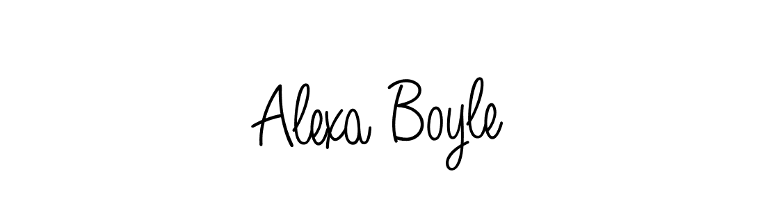 Also You can easily find your signature by using the search form. We will create Alexa Boyle name handwritten signature images for you free of cost using Angelique-Rose-font-FFP sign style. Alexa Boyle signature style 5 images and pictures png