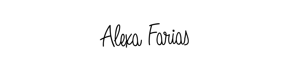Also You can easily find your signature by using the search form. We will create Alexa Farias name handwritten signature images for you free of cost using Angelique-Rose-font-FFP sign style. Alexa Farias signature style 5 images and pictures png
