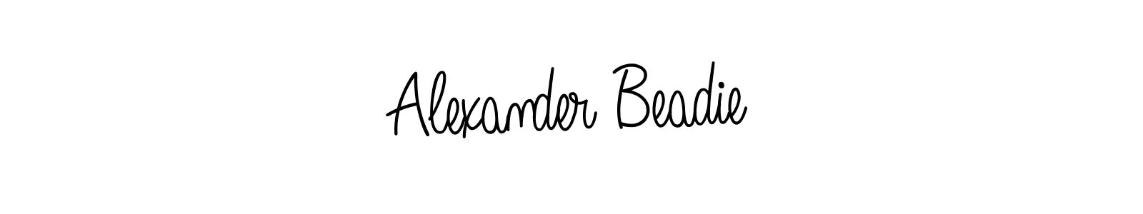 Check out images of Autograph of Alexander Beadie name. Actor Alexander Beadie Signature Style. Angelique-Rose-font-FFP is a professional sign style online. Alexander Beadie signature style 5 images and pictures png