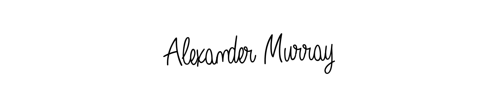 Use a signature maker to create a handwritten signature online. With this signature software, you can design (Angelique-Rose-font-FFP) your own signature for name Alexander Murray. Alexander Murray signature style 5 images and pictures png