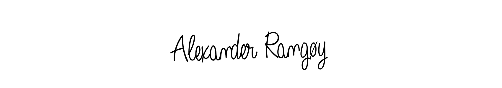 Make a beautiful signature design for name Alexander Rangøy. Use this online signature maker to create a handwritten signature for free. Alexander Rangøy signature style 5 images and pictures png