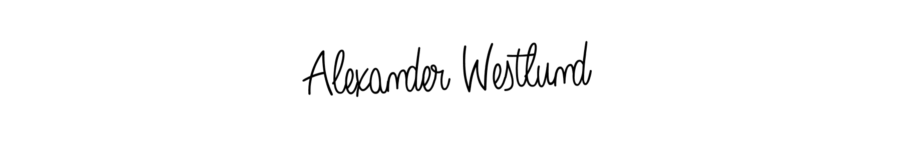 Create a beautiful signature design for name Alexander Westlund. With this signature (Angelique-Rose-font-FFP) fonts, you can make a handwritten signature for free. Alexander Westlund signature style 5 images and pictures png