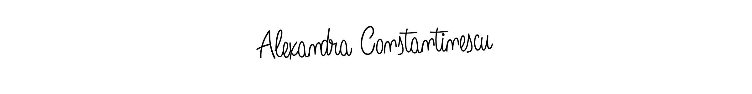 How to make Alexandra Constantinescu name signature. Use Angelique-Rose-font-FFP style for creating short signs online. This is the latest handwritten sign. Alexandra Constantinescu signature style 5 images and pictures png