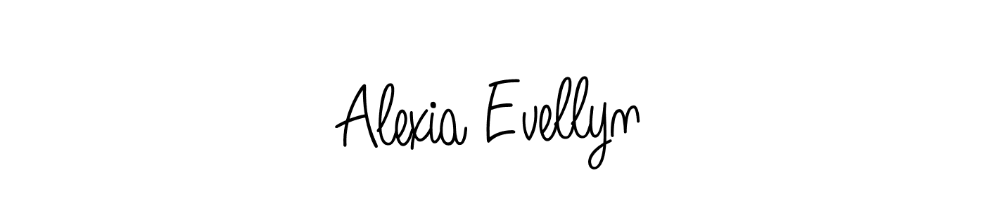 Also You can easily find your signature by using the search form. We will create Alexia Evellyn name handwritten signature images for you free of cost using Angelique-Rose-font-FFP sign style. Alexia Evellyn signature style 5 images and pictures png