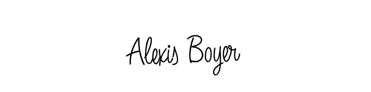 Also we have Alexis Boyer name is the best signature style. Create professional handwritten signature collection using Angelique-Rose-font-FFP autograph style. Alexis Boyer signature style 5 images and pictures png