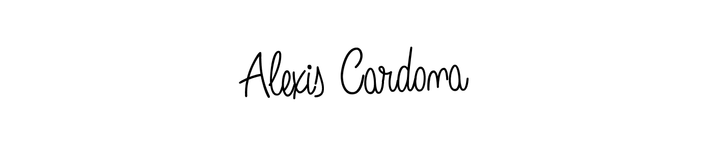 Also we have Alexis Cardona name is the best signature style. Create professional handwritten signature collection using Angelique-Rose-font-FFP autograph style. Alexis Cardona signature style 5 images and pictures png