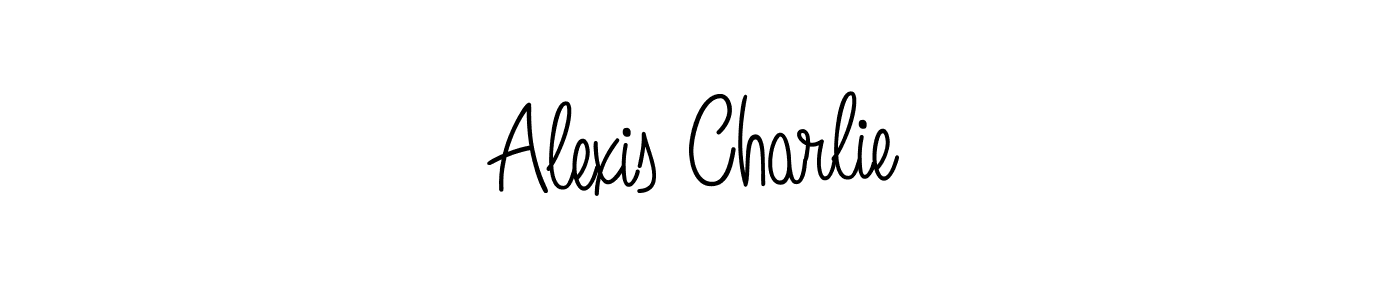 Check out images of Autograph of Alexis Charlie name. Actor Alexis Charlie Signature Style. Angelique-Rose-font-FFP is a professional sign style online. Alexis Charlie signature style 5 images and pictures png