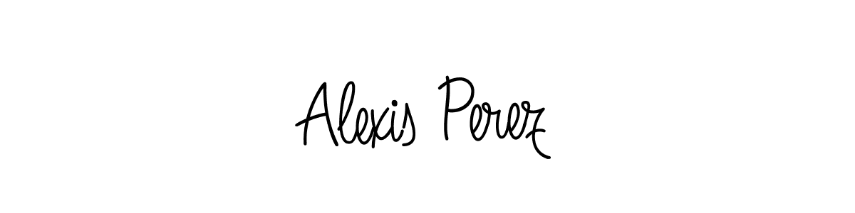 Best and Professional Signature Style for Alexis Perez. Angelique-Rose-font-FFP Best Signature Style Collection. Alexis Perez signature style 5 images and pictures png