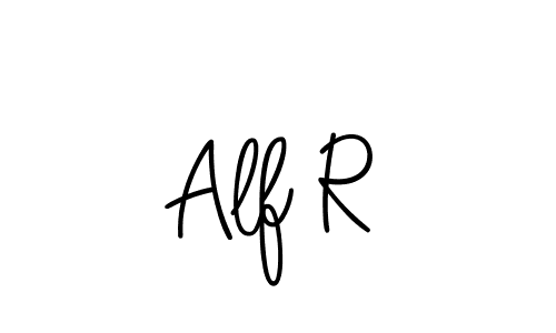 Once you've used our free online signature maker to create your best signature Angelique-Rose-font-FFP style, it's time to enjoy all of the benefits that Alf R name signing documents. Alf R signature style 5 images and pictures png