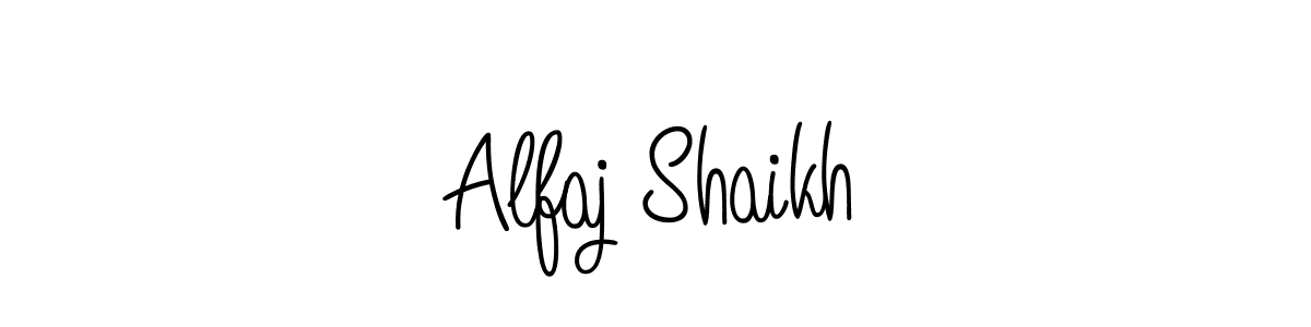 Make a beautiful signature design for name Alfaj Shaikh. Use this online signature maker to create a handwritten signature for free. Alfaj Shaikh signature style 5 images and pictures png