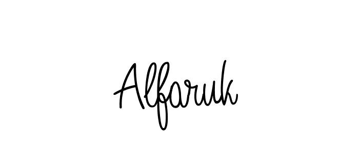 Best and Professional Signature Style for Alfaruk. Angelique-Rose-font-FFP Best Signature Style Collection. Alfaruk signature style 5 images and pictures png