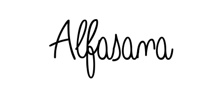 Discover how Alfasana looks in an executive cursive font (Angelique-Rose-font-FFP). Perfect for legal documents, invoices, and certificates. Alfasana signature style 5 images and pictures png