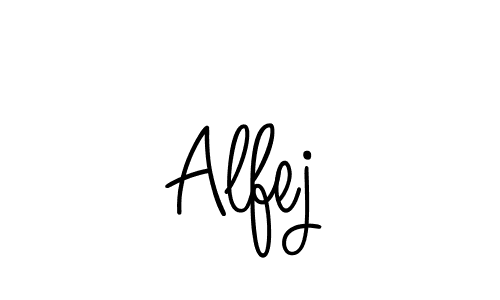 if you are searching for the best signature style for your name Alfej. so please give up your signature search. here we have designed multiple signature styles  using Angelique-Rose-font-FFP. Alfej signature style 5 images and pictures png