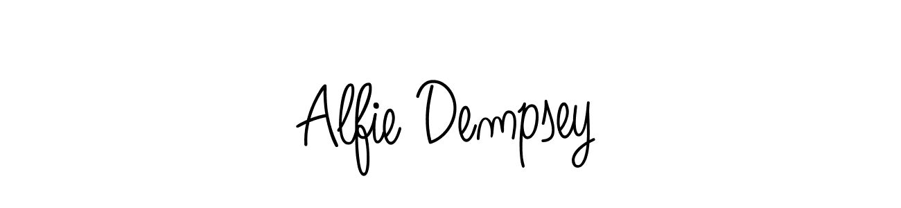 Best and Professional Signature Style for Alfie Dempsey. Angelique-Rose-font-FFP Best Signature Style Collection. Alfie Dempsey signature style 5 images and pictures png