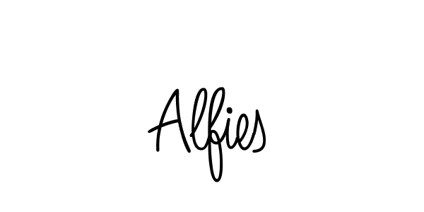 It looks lik you need a new signature style for name Alfies. Design unique handwritten (Angelique-Rose-font-FFP) signature with our free signature maker in just a few clicks. Alfies signature style 5 images and pictures png