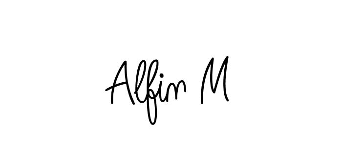 Also You can easily find your signature by using the search form. We will create Alfin M name handwritten signature images for you free of cost using Angelique-Rose-font-FFP sign style. Alfin M signature style 5 images and pictures png