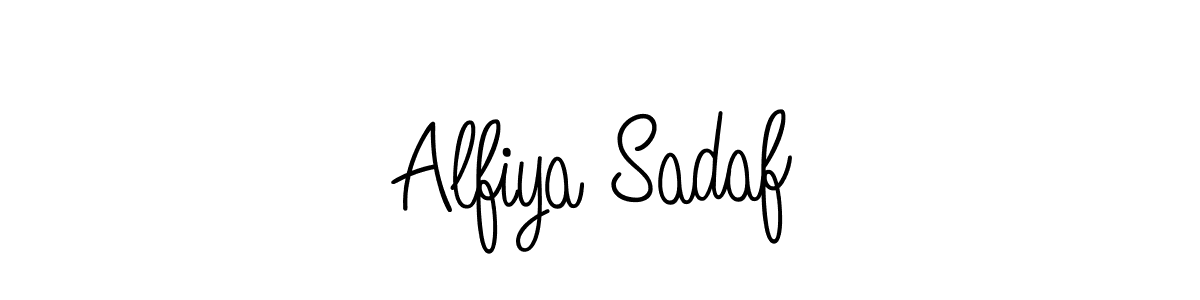 Make a short Alfiya Sadaf signature style. Manage your documents anywhere anytime using Angelique-Rose-font-FFP. Create and add eSignatures, submit forms, share and send files easily. Alfiya Sadaf signature style 5 images and pictures png