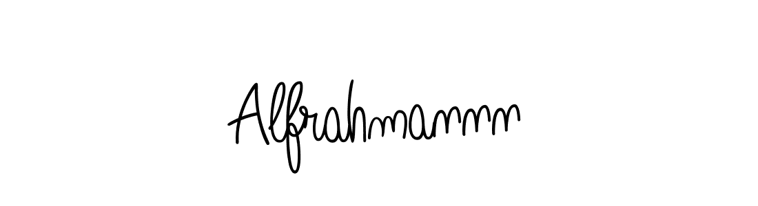 This is the best signature style for the Alfrahmannn name. Also you like these signature font (Angelique-Rose-font-FFP). Mix name signature. Alfrahmannn signature style 5 images and pictures png