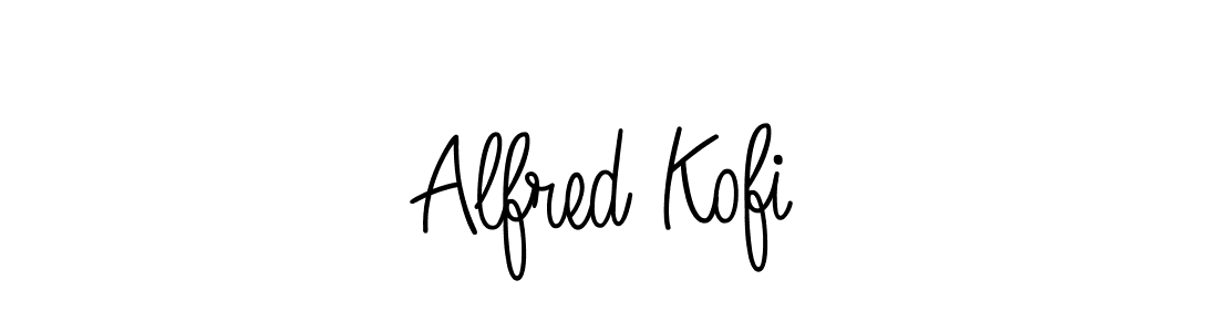 How to make Alfred Kofi signature? Angelique-Rose-font-FFP is a professional autograph style. Create handwritten signature for Alfred Kofi name. Alfred Kofi signature style 5 images and pictures png
