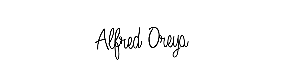 Here are the top 10 professional signature styles for the name Alfred Oreya. These are the best autograph styles you can use for your name. Alfred Oreya signature style 5 images and pictures png