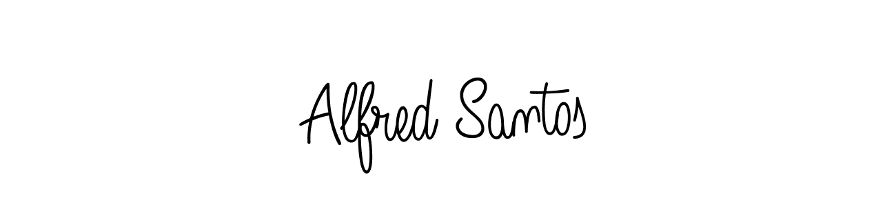 You can use this online signature creator to create a handwritten signature for the name Alfred Santos. This is the best online autograph maker. Alfred Santos signature style 5 images and pictures png