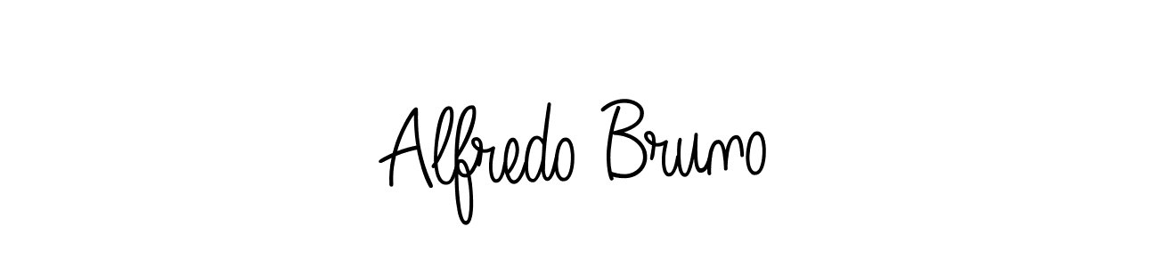 Alfredo Bruno stylish signature style. Best Handwritten Sign (Angelique-Rose-font-FFP) for my name. Handwritten Signature Collection Ideas for my name Alfredo Bruno. Alfredo Bruno signature style 5 images and pictures png