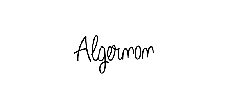 Design your own signature with our free online signature maker. With this signature software, you can create a handwritten (Angelique-Rose-font-FFP) signature for name Algernon. Algernon signature style 5 images and pictures png