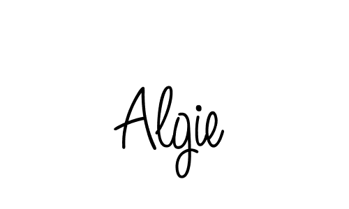 Here are the top 10 professional signature styles for the name Algie. These are the best autograph styles you can use for your name. Algie signature style 5 images and pictures png
