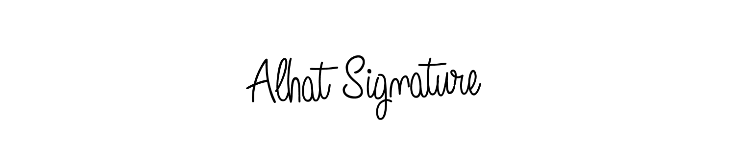 Here are the top 10 professional signature styles for the name Alhat Signature. These are the best autograph styles you can use for your name. Alhat Signature signature style 5 images and pictures png