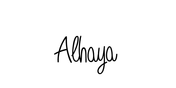 Make a beautiful signature design for name Alhaya. Use this online signature maker to create a handwritten signature for free. Alhaya signature style 5 images and pictures png